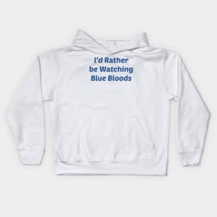 Blue Bloods Kids Hoodie